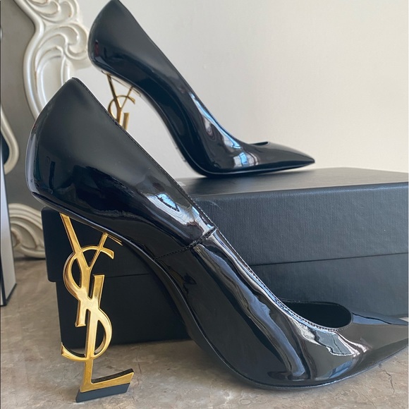 Saint Laurent Shoes - SAINT LAURENT Opyum YSL Pointy Toe PUMP